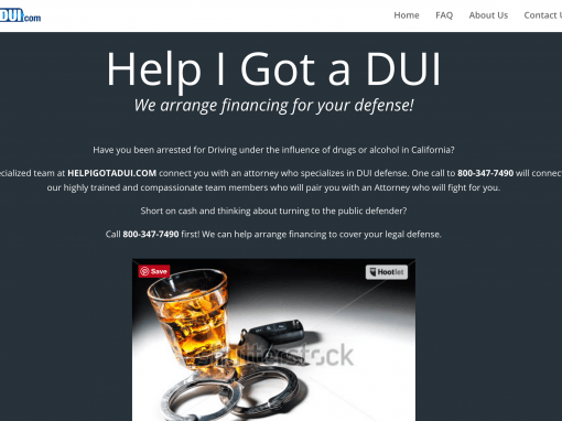 Help I Got a DUI